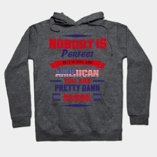 Perfect American T-Shirt Hoodie